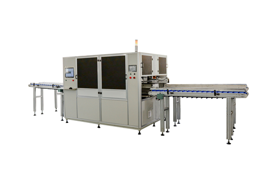 Servo-aangedreven flessen-schermprinter met behulp van UV-inkt lineaire spoor dubbele kolom