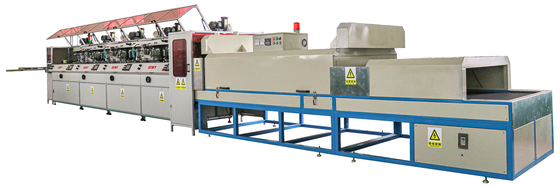 Thermoset Ink Baby Feeder Bottle Screen Printer Met IR Curing Machine