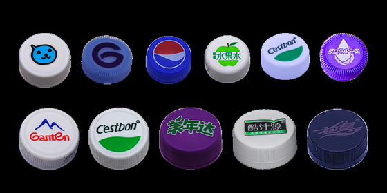 Plastic Caps Printing Machine High Accuracy Low Maintenance Voor 28-38mm