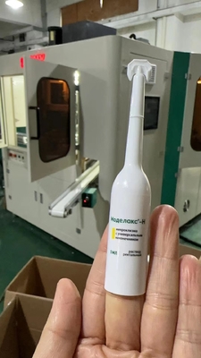 Zachtbuis-schermprinter met vernis- en warmstempelmachine, servo aangedreven printer