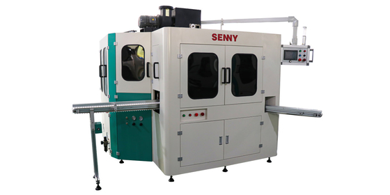CNC roterende schermdrukmachine Warmt stempelen 80pcs / uur Snelle druk snelheid Voor zachte buizen