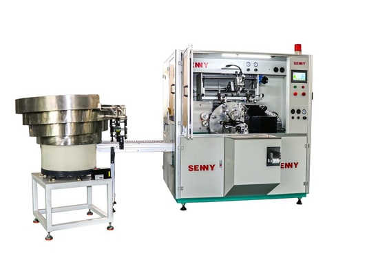 Industriële schermdrukmachine met automatische voeding