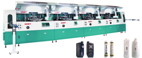 85 stuks/min Automatische UV-drukmachine voor plastic flessen 1-8 kleuren