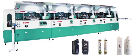 1-8 kleuren 85pcs/min Plastic fles Automatische UV-printer