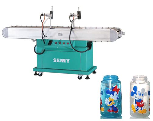 Verbeteren van de drukwerkendheid met een vlambehandelingsmachine voor plastic flessen en potten