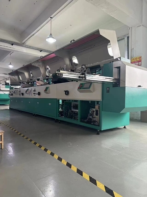 Volautomatische zeefdrukmachine voor plastic/glas/metalen containers 85 stuks/min