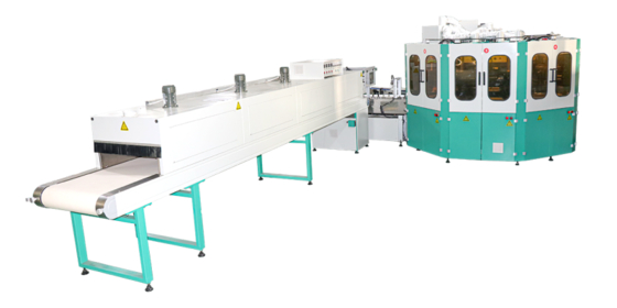 40 stuks/min Automatische IR-schermdrukmachine voor containers