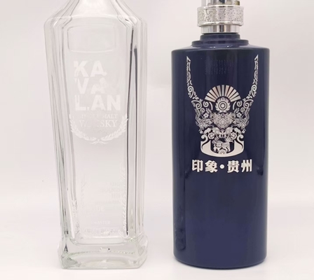 2400 stuks/uur Volledig automatische schermdrukmachine voor glasflessen