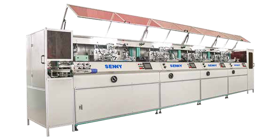 1-12 Kleuren Aangepaste Volautomatische Modulaire Flessenzeefdrukker Met IR-Uitharding