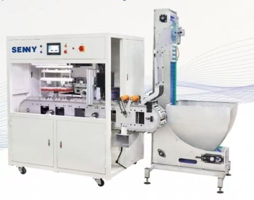 Automatische 2-kleuren tampondrukmachine voor plastic kroonkurken met een diameter van 28-38 mm