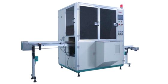 1-kleuren Ronde Pot/Dop Automatische UV Zeefdrukmachine 50 Stuks/Min