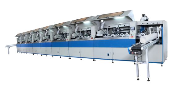 1-5L plastic ronde emmer UV-drukmachine 35 stks / min