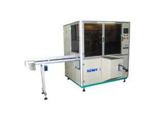 1-Color Round Jar/Cap Automatic UV Screen Printing Machine