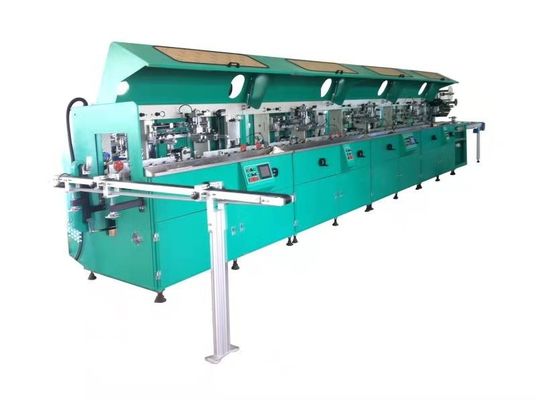 4 kleur 300x250mm Automatische de Etiketteringsmachine van 6000pcs/Hr voor Flessen