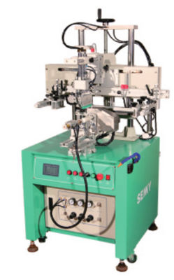 CNC 600pcs/Hr de Semi Automachine van de het Schermdruk voor Gebogen Vormfles