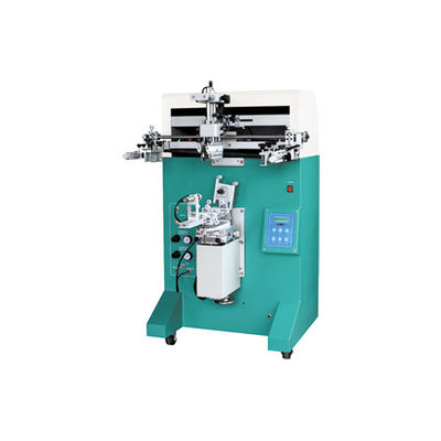 Semi Automatische het Schermprinter 300X250mm, SGS de Machine van de Flessendruk