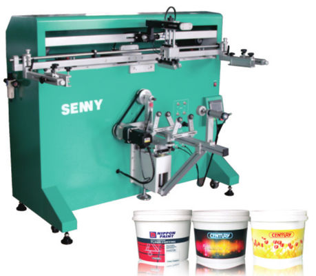 1000X250mm 10pcs/Min Semi Automatic Screen Printing Machine voor Emmer