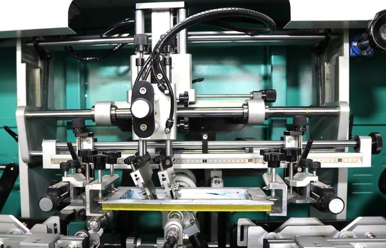 4 de Drukmateriaal van het kleuren Automatisch Scherm, SGS 50pcs/Minute Roterende het Schermprinter