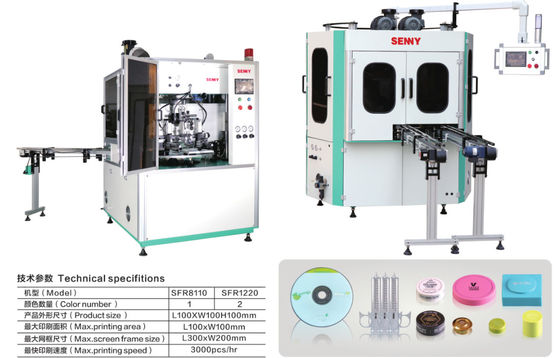 2 Digitale de Drukmachine van de post Multikleur, Vlakke het Schermprinter van Ce 3000pcs/Hr