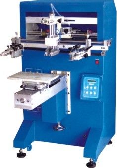 Van de het Schermdruk van 220VAC 1200pcs/Hr Vlakke de Machine Semi Automatisch