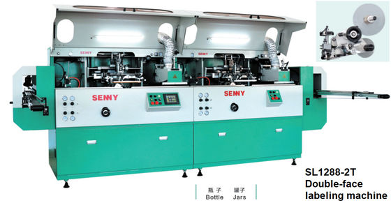 Het gezicht van Ce Dubbele Automatische Etiketteringsmachine, OEM de Machine van Kruiklabeler
