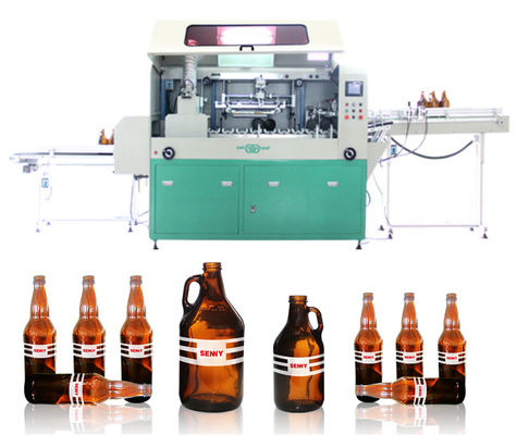 Machine van de het Schermdruk van Ce 2400pcs/Hr de volledig Automatische voor Glasfles