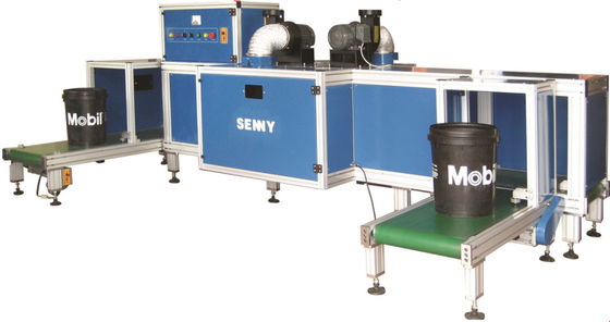 3000W LEIDENE UV Genezende Machine, Motor van de het Materiaal Regelbare Snelheid van 50Hz de UV Genezende