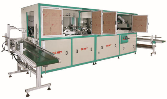 1 post 900x250mm de volledig Automatische Machine van de het Schermdruk 1000pcs/Hr voor Emmer