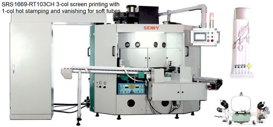 5 Machine van de post50hz de Automatische Druk, 70pcs/Min Silk Screen Equipment