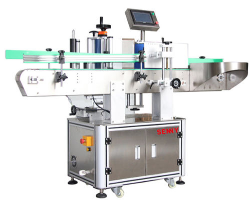 1.2kw Ronde flessen sticker etikettering machine, 40pcs/min Automatische etikettering machine