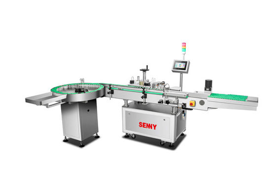 SGS Dagelijkse chemische industrie 300 stuks per minuut Verticale automatische etikettermachine