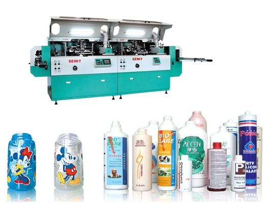 De plastic Glas/metaal- Toepasselijke volledig Automatische Machine van de het Schermdruk 85pcs/min