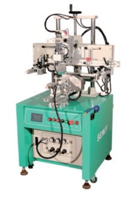 Servo-aandrijving Digitale zijde-schermprinter voor ronde / ovale fles
