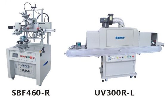 Semi-automatische zijde-schermprinter met UV-harding voor auto-oliefilter