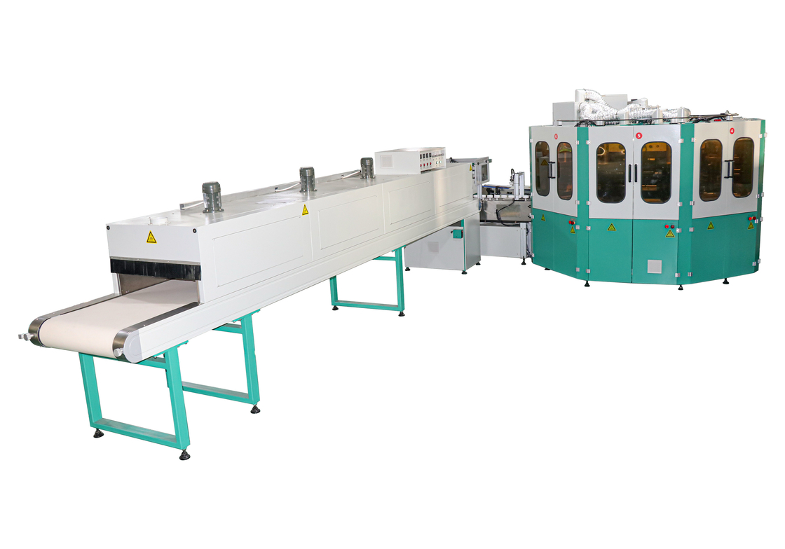 1-6 Kleuren CNC-schermprinter met IR-harding voor babyvoederflessen en Sippy Cups