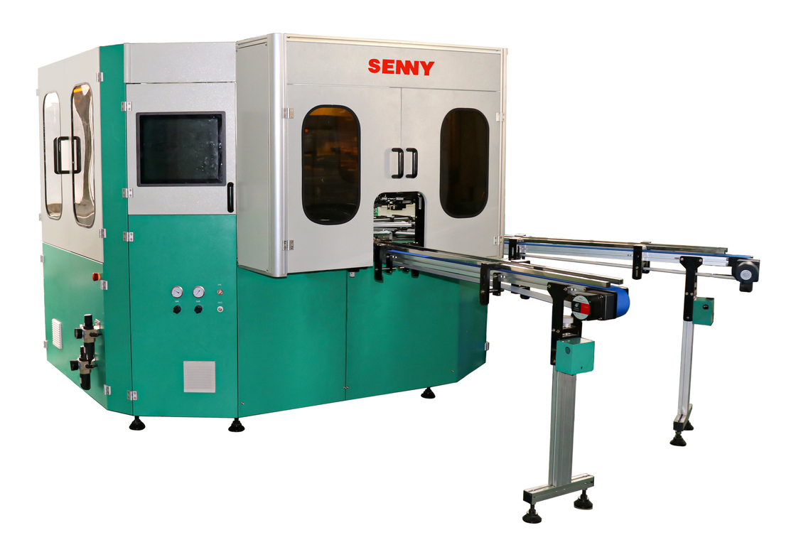 CNC mini-afmeting flessen en potten zeefdrukker werkbaar voor verschillende vormen