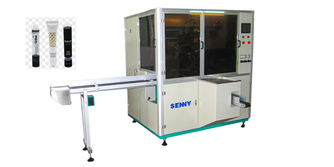 Plastic Soft Tube Screen Printing Machine Automatisch 1 kleur 1675 mm 60 stuks/min