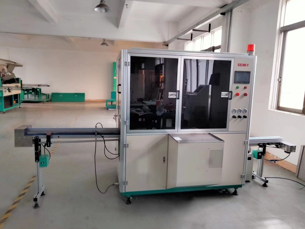UV-hardingspotten en -kappen Eenkleurige schermprinter Druckmachine Druksnelheid 60 stuks/min