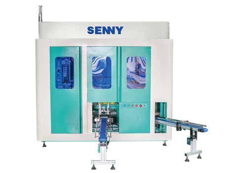 Warm stempelen Glaskeramiek Plastic Flask Screen Printer LED-UV Curing 3 kleur 60pcs/Min