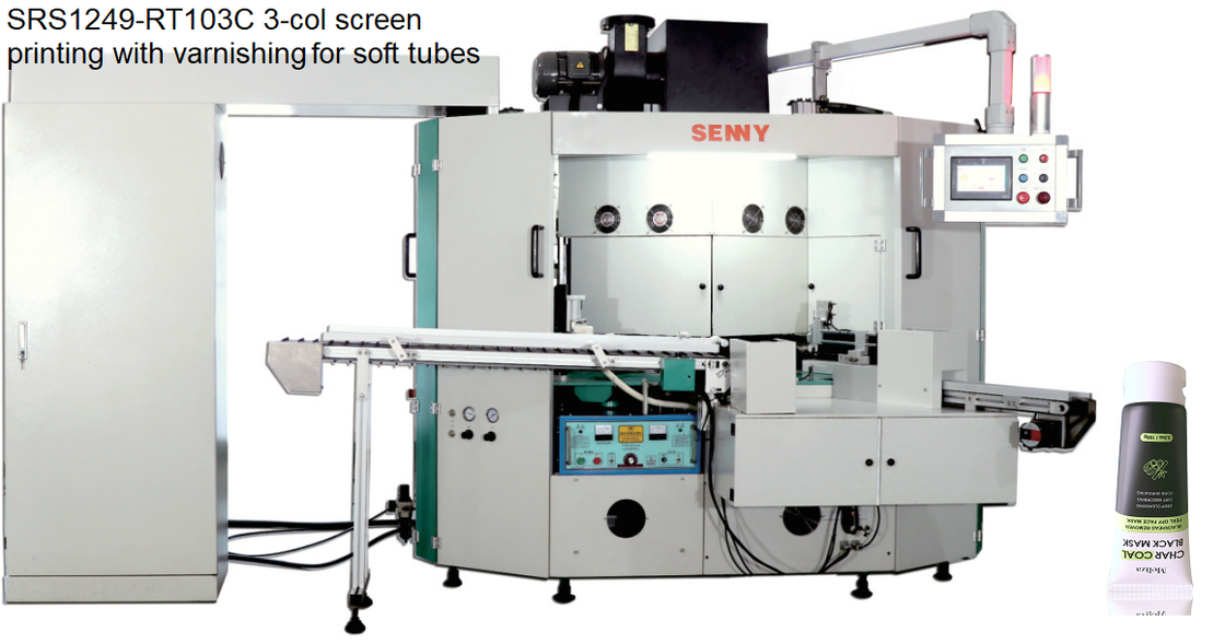 Automatische 4-stations buiszeefdrukmachine 50 stuks/min 6 bar