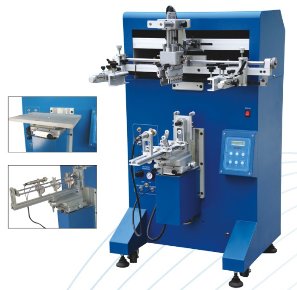 1000 stuks/uur half-automatische meerdoelige schermdrukmachine