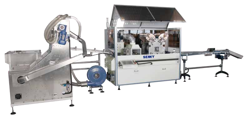 Hoog-precisie twee-kleur caps drukmachine tot 1600pcs/min