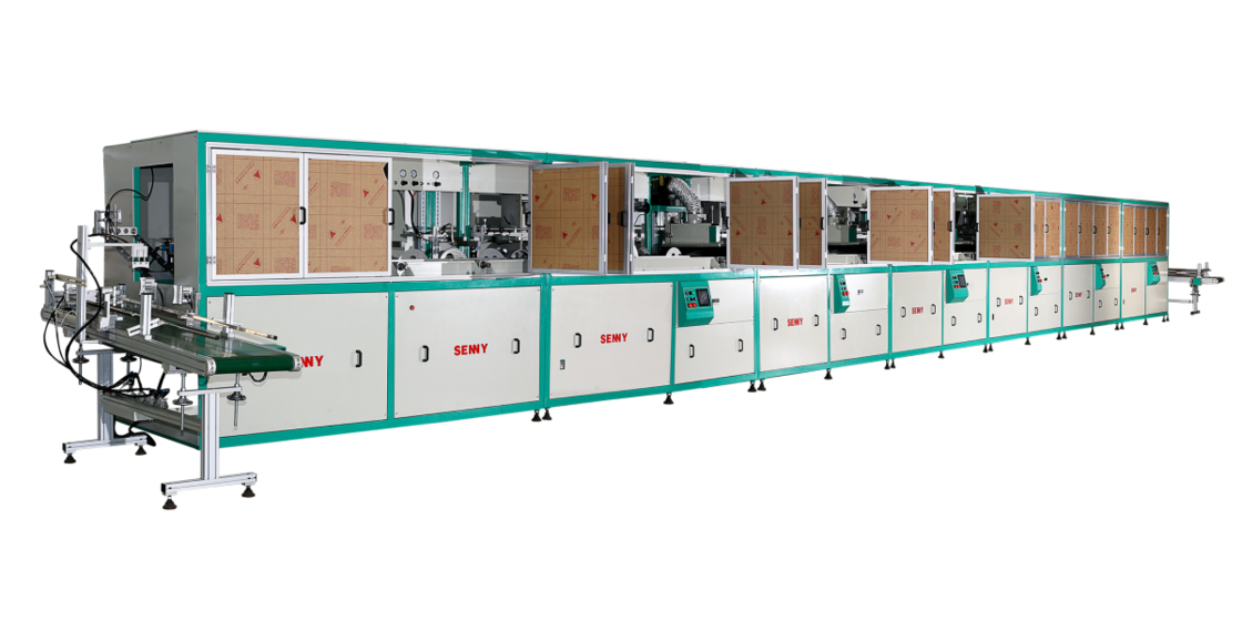 7-25L Plastic Ronde Emmer UV-Druk Machine 18 stuks/min