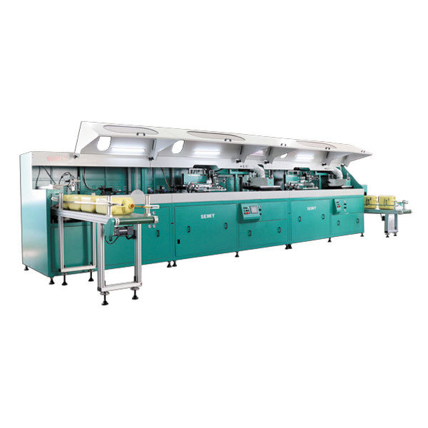 250*400mm de Drukmachine 1000pcs/Hr van het 5 Kleurenscherm voor Container