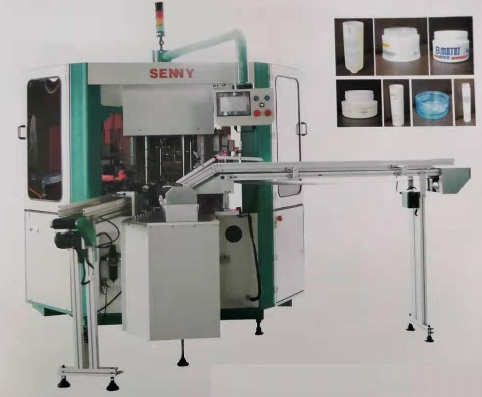 3600 stuks/uur Drie kleuren schermdrukmachine 250x150mm voor cosmeticacontainer